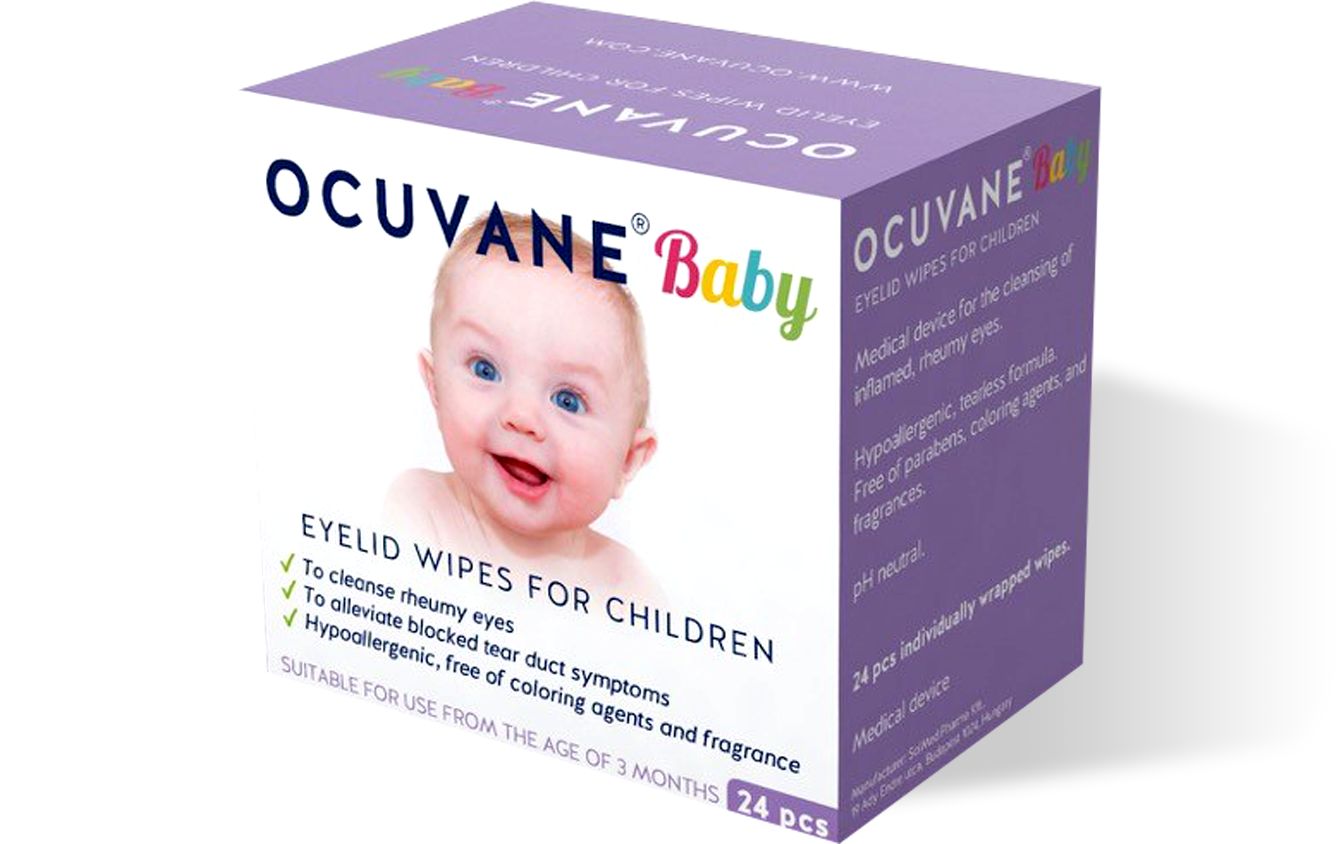 Ocuvane Baby - Eye Lid Wipes For Children